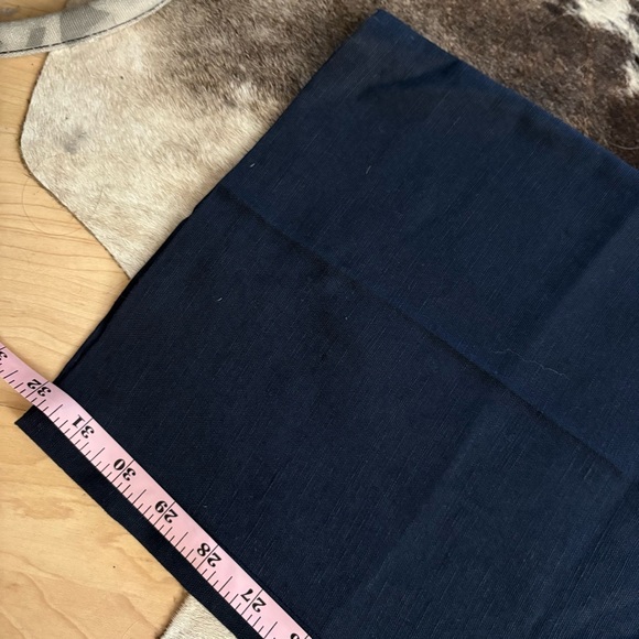 ARITZIA Effortless Linen Wide Leg Trouser Pants‎ In Dark Night Navy Size 14 NWT - Picture 9 of 10